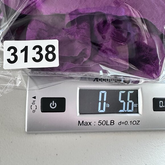 Eleven Stitch Design Silk Button Up Lightweight Jacket Size S Purple Lagenlook - Picture 13 of 13